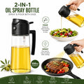 HOMIQELITE 500 ml Cooking Oil Sprayer